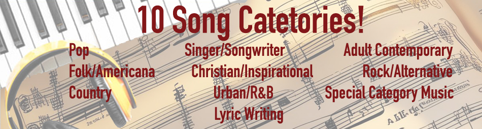 Song Contest Categories
